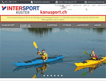 Tablet Screenshot of kustersport.ch